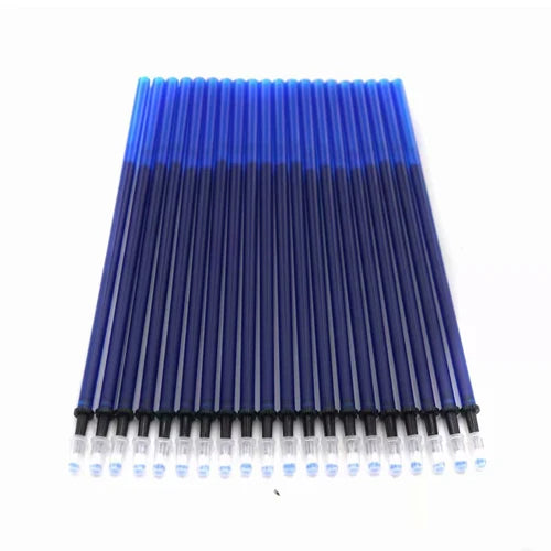 🖊️ Lot de 3 ou 6 Stylos Gel Effaçables – 0,5 mm Rechargeables, Encre Bleue ou Noire