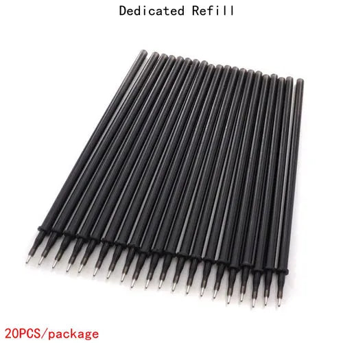 🖊️ Lot de 3 ou 6 Stylos Gel Effaçables – 0,5 mm Rechargeables, Encre Bleue ou Noire