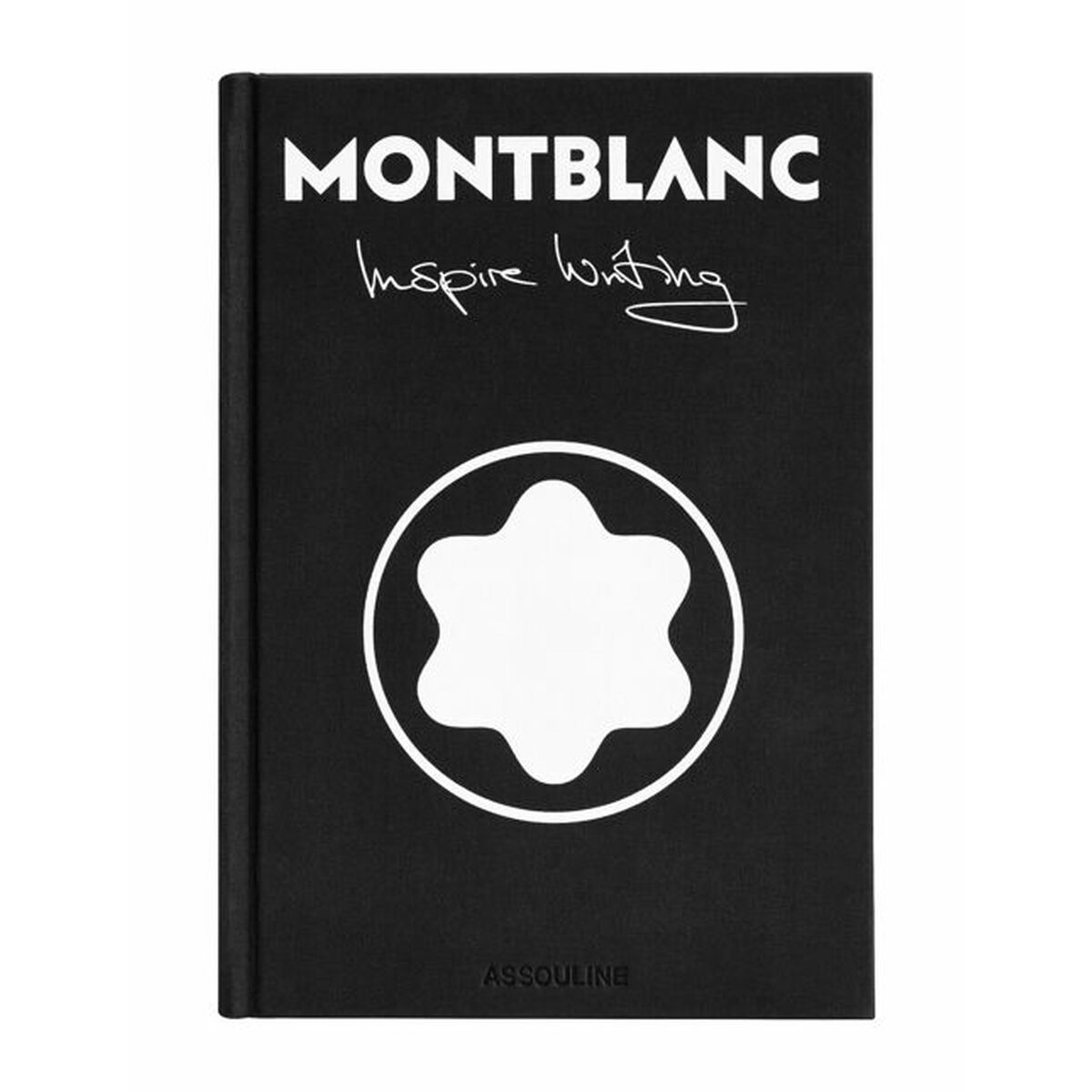 Carnet de notes Montblanc noir avec couverture rigide, design moderne haut de gamme