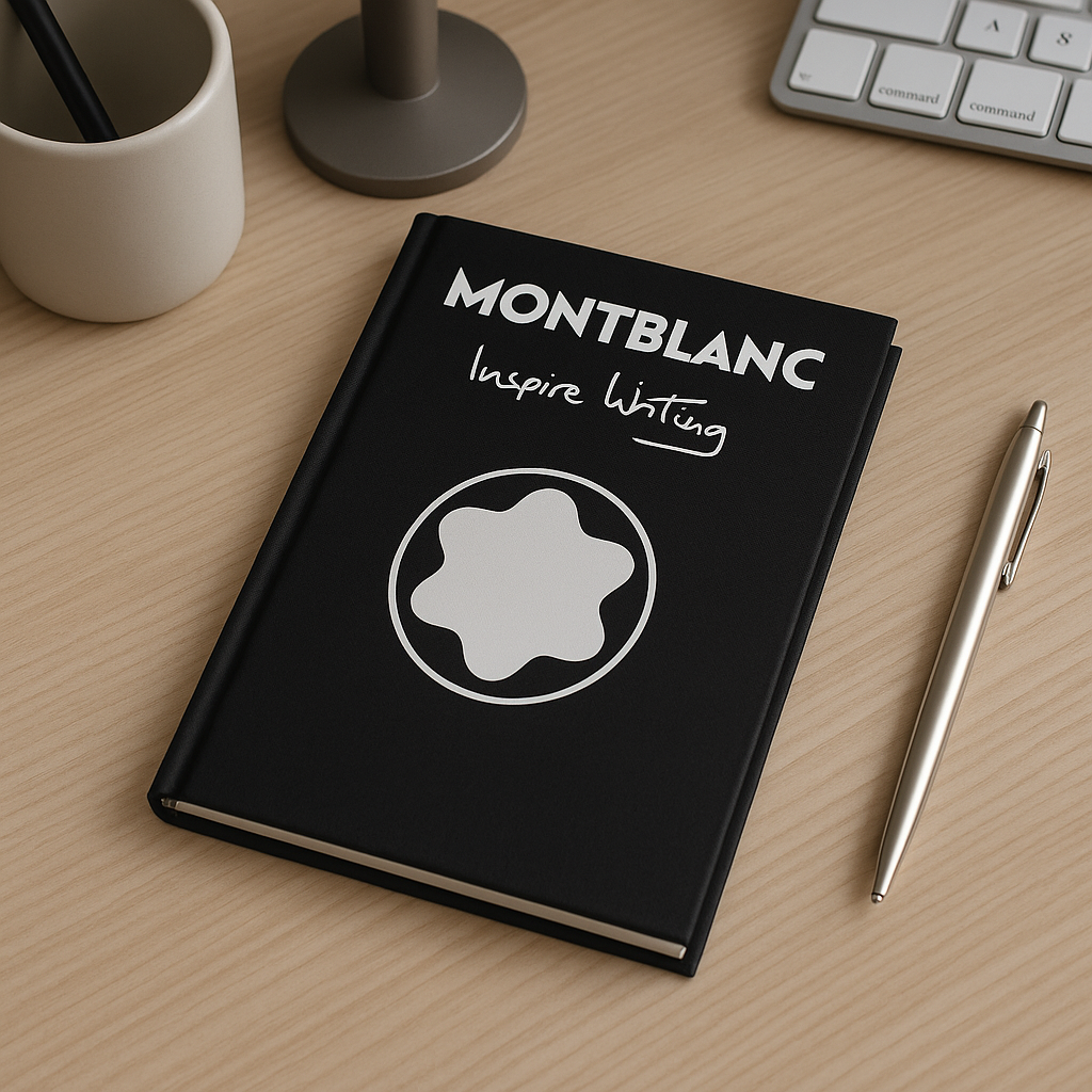 Carnet de Notes Montblanc Icon Book – Édition Premium | Design Moderne & Élégant pour Professionnels et Passionnés d'Écriture